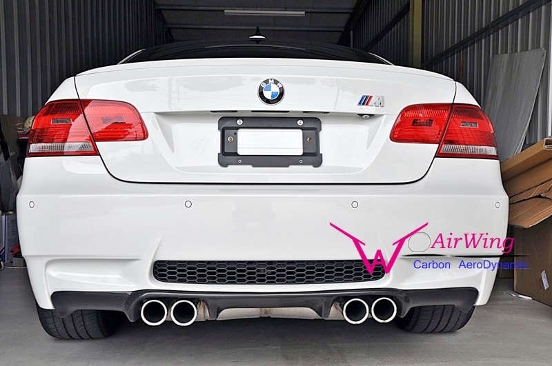 E92E93 M3 - 3D Design style Carbon Rear Diffuser 01